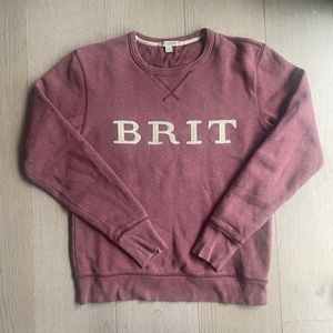 Burberry "BRIT" Jumper, S Small, Red Knit Pullover Top, Mens/Womens